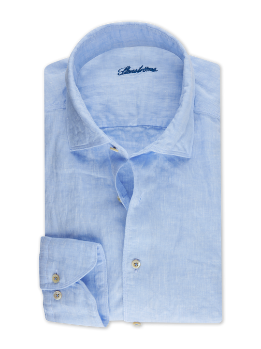 Stenströms Blue Linen Shirt