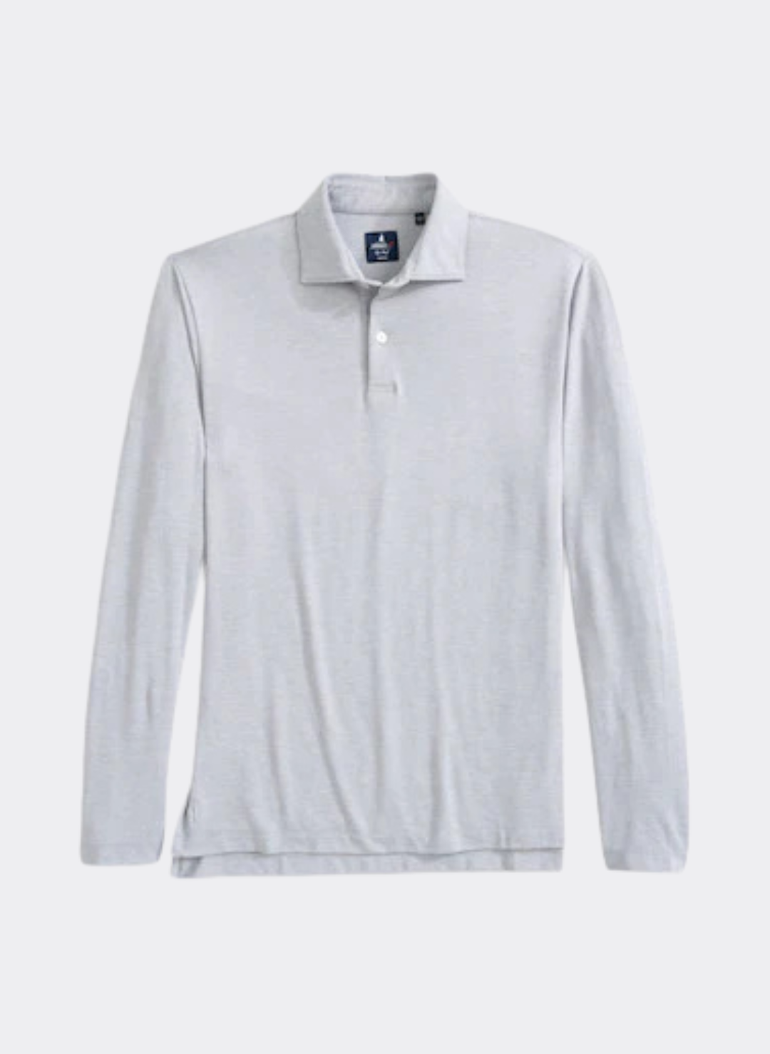 Johnnie-O Idris Top Shelf Long Sleeve Polo in Black