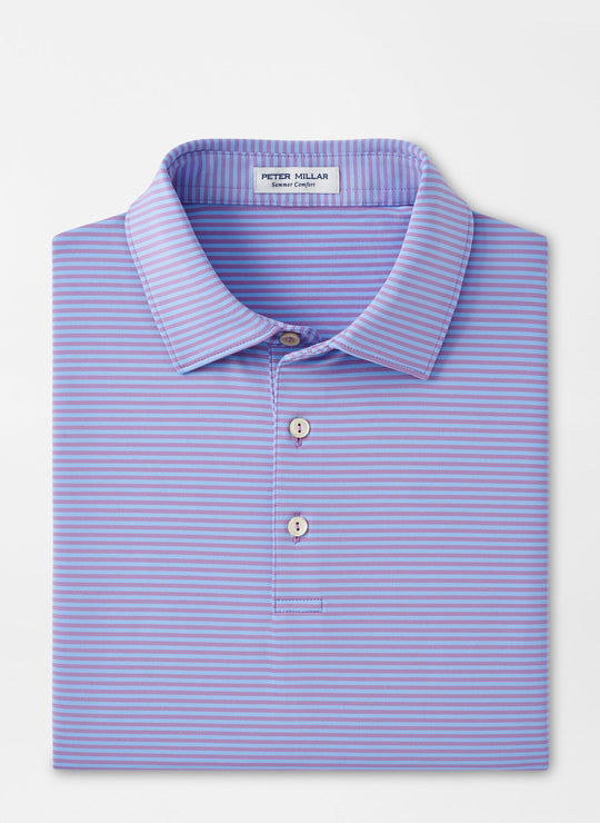 Peter Millar Hales Performance Jersey Polo In Dragonfly