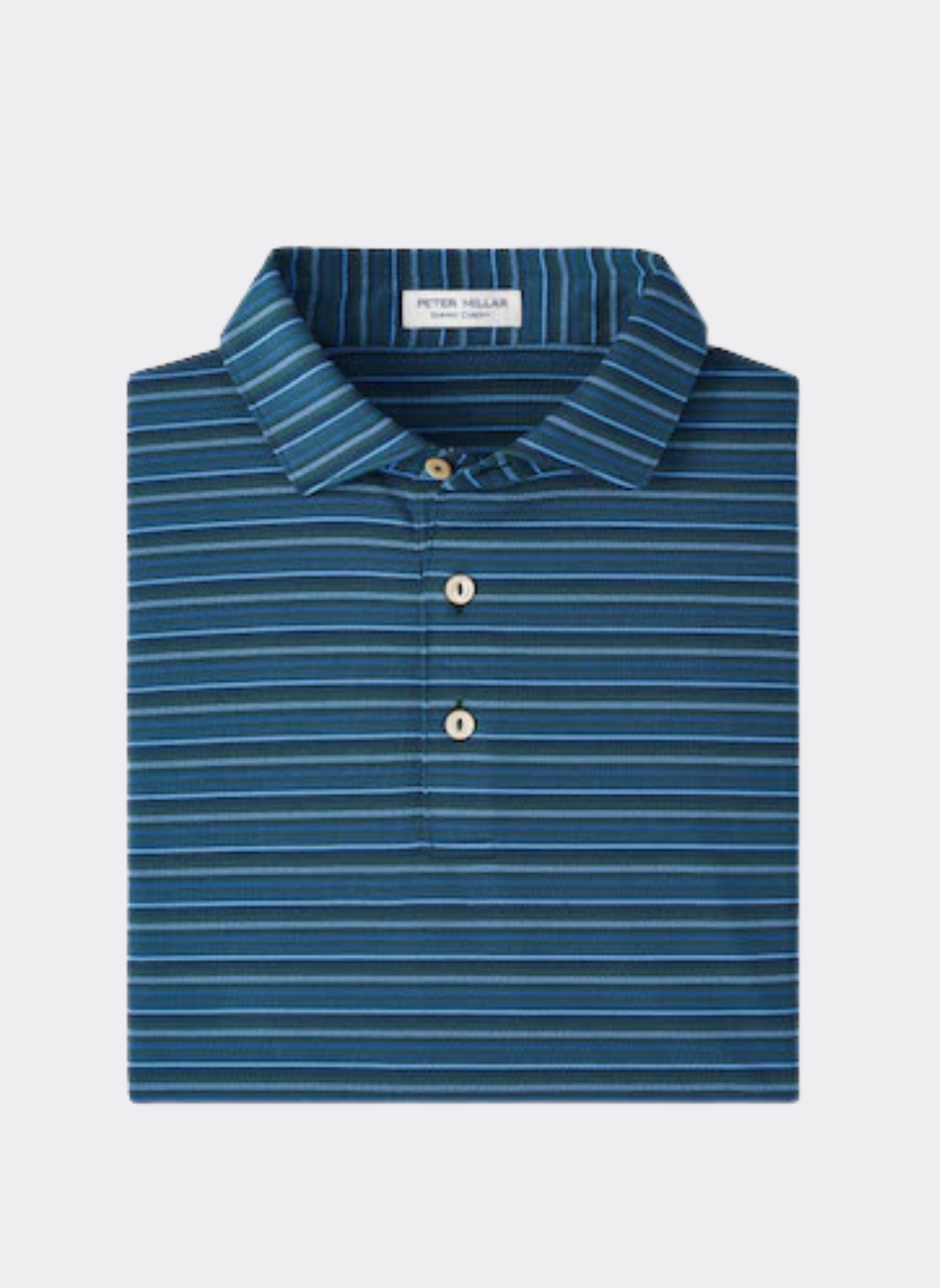 Peter Millar Atrium Performance Jersey Polo In Nordic Pine