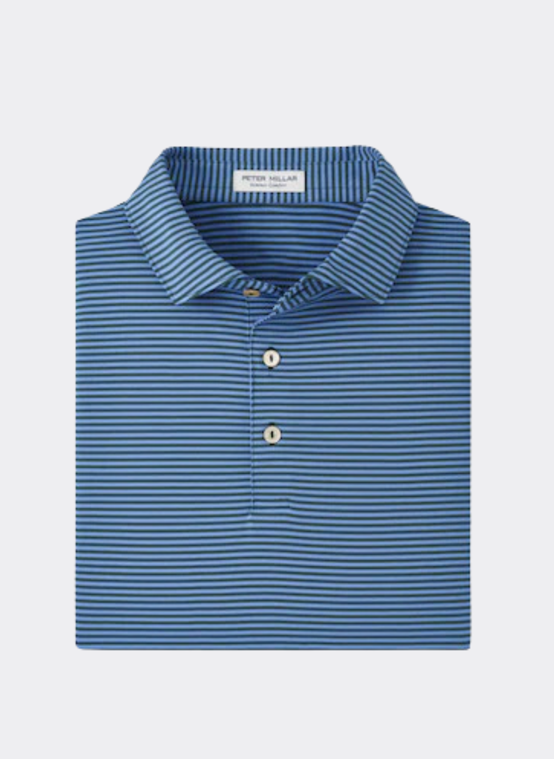 Peter Millar Hales Performance Jersey Polo In Nordic Pine
