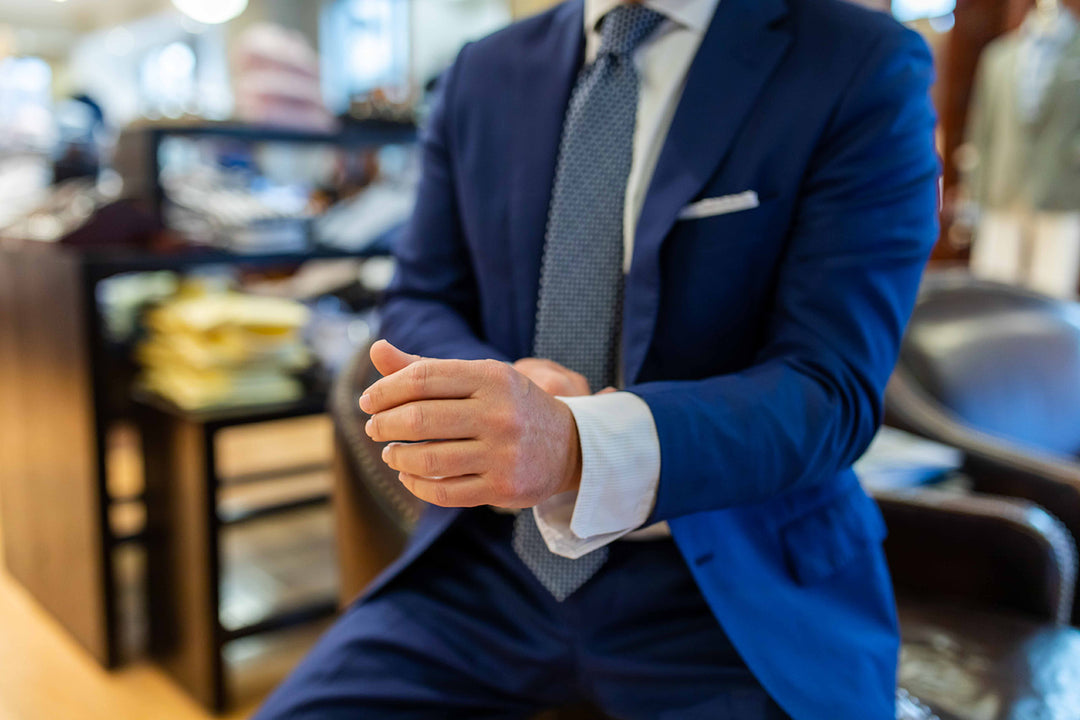 The Oxford Shop High Blue Suit