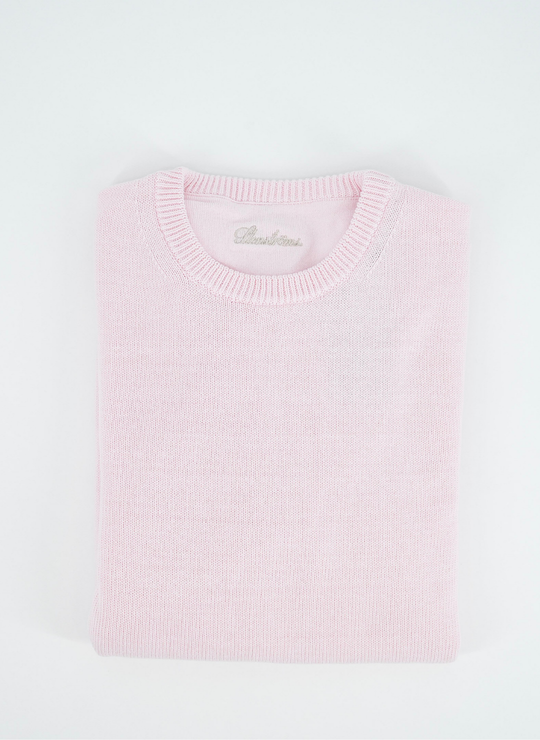 Light pink Crew Neck Sweater