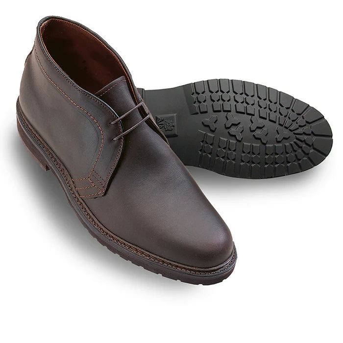 Alden Dark Brown Kudu Leather Chukka Boot