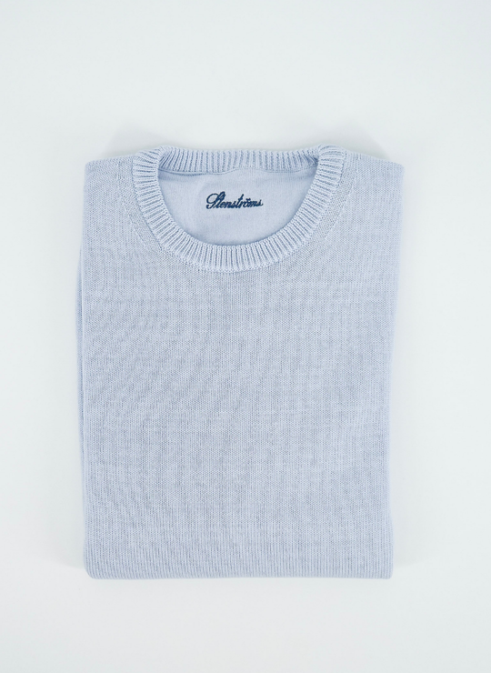 Light blue Crew Neck Sweater