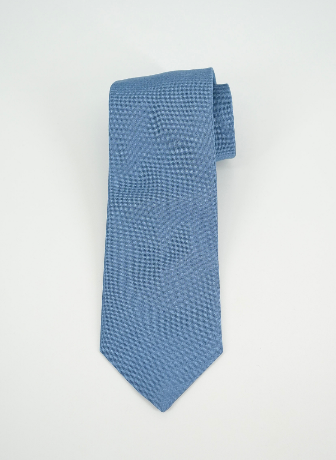 Silk Tie In Slate Blue