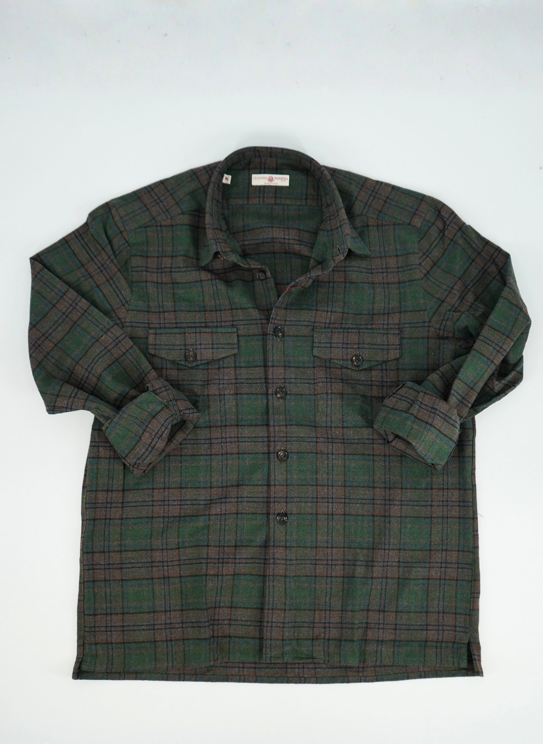 Forrest Green Plaid Overshirt
