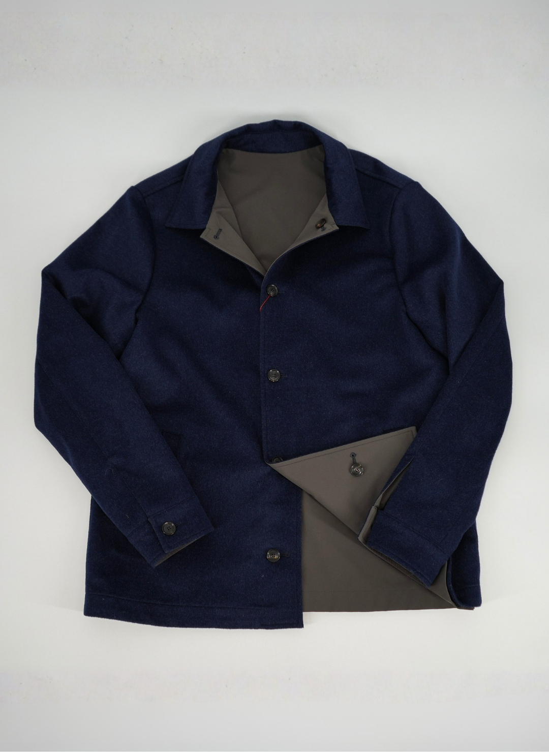 Navy/Taupe Reversible Jacket