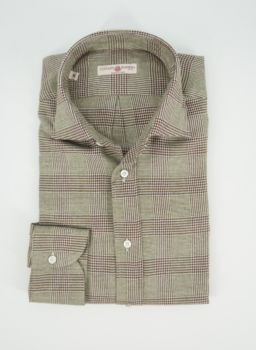 Brown Glen Plaid Shirt