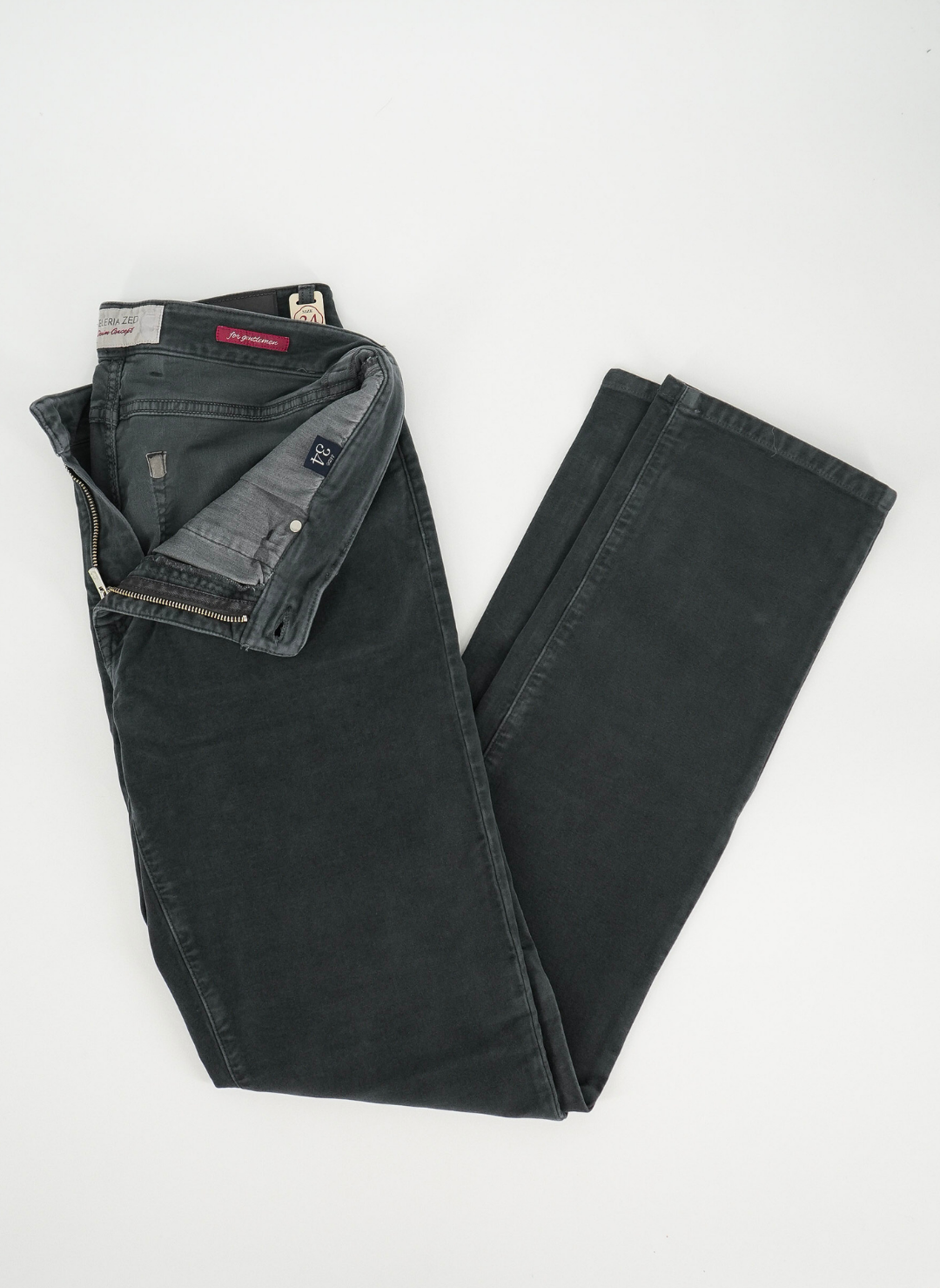 Tucson Moleskin Denim In Antracite