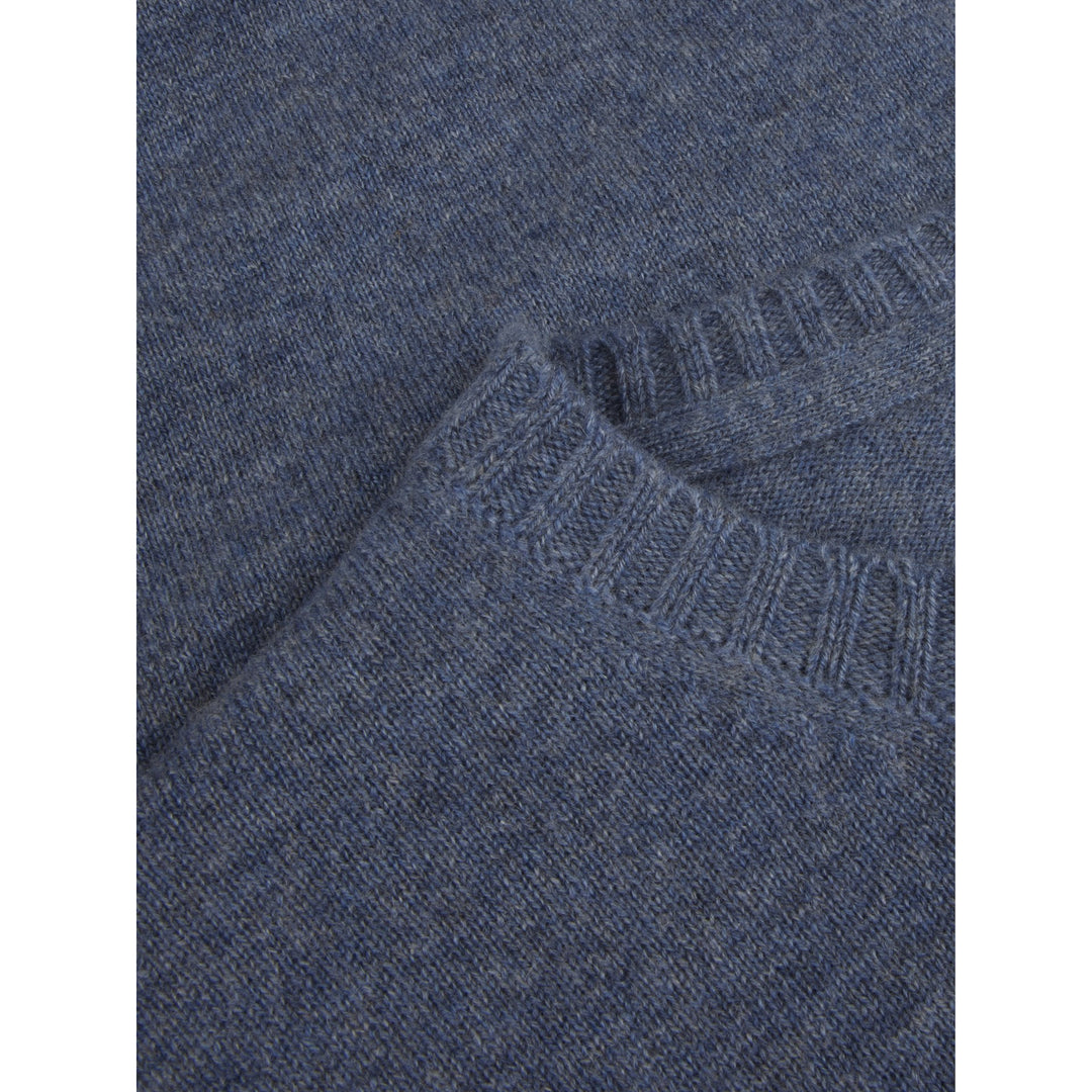 Stenströms Blue Cashmere Crew Neck