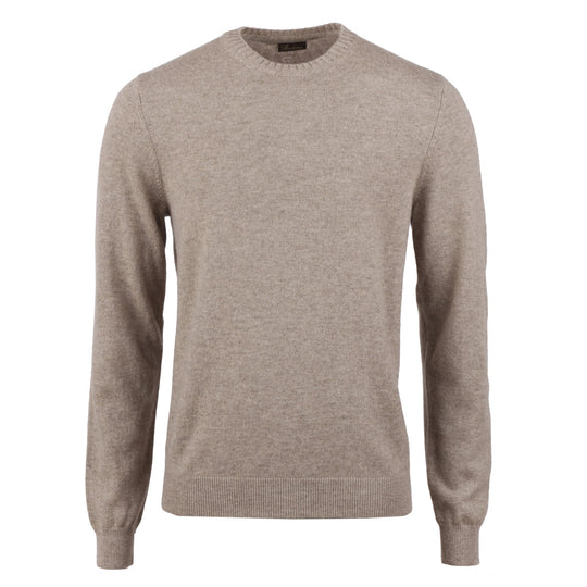 Stenströms Beige Cashmere Crew Neck