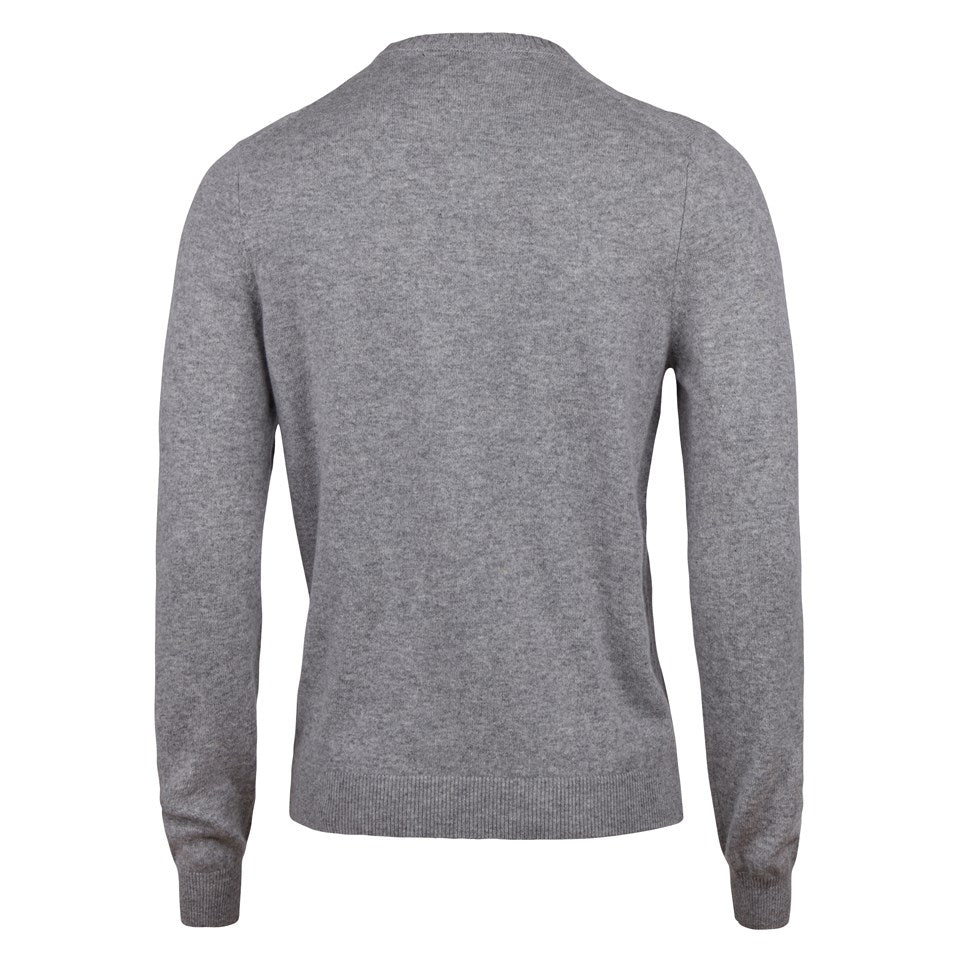 Stenströms Grey Cashmere Crew Neck