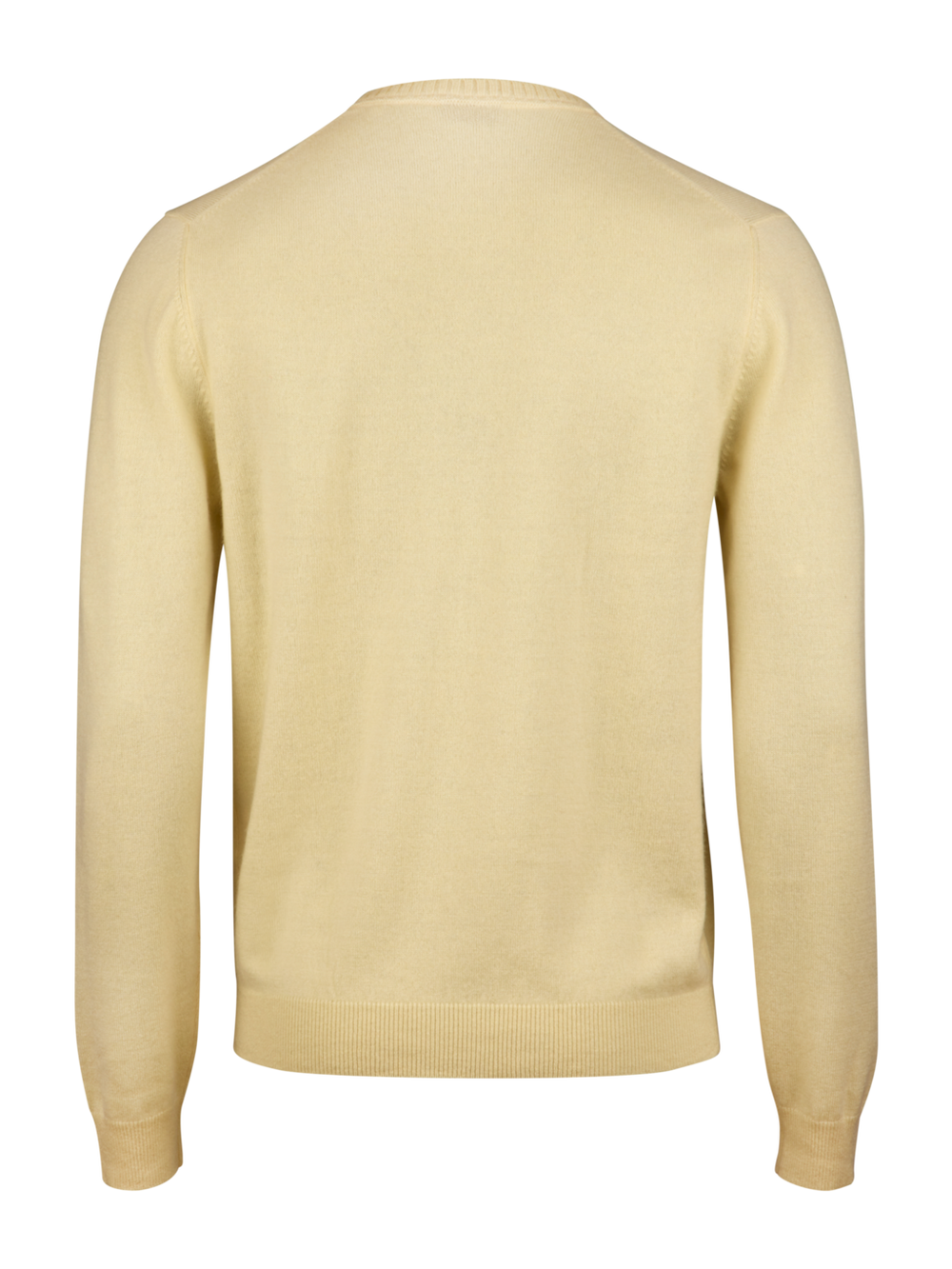Stenströms Light yellow Cashmere Crew Neck