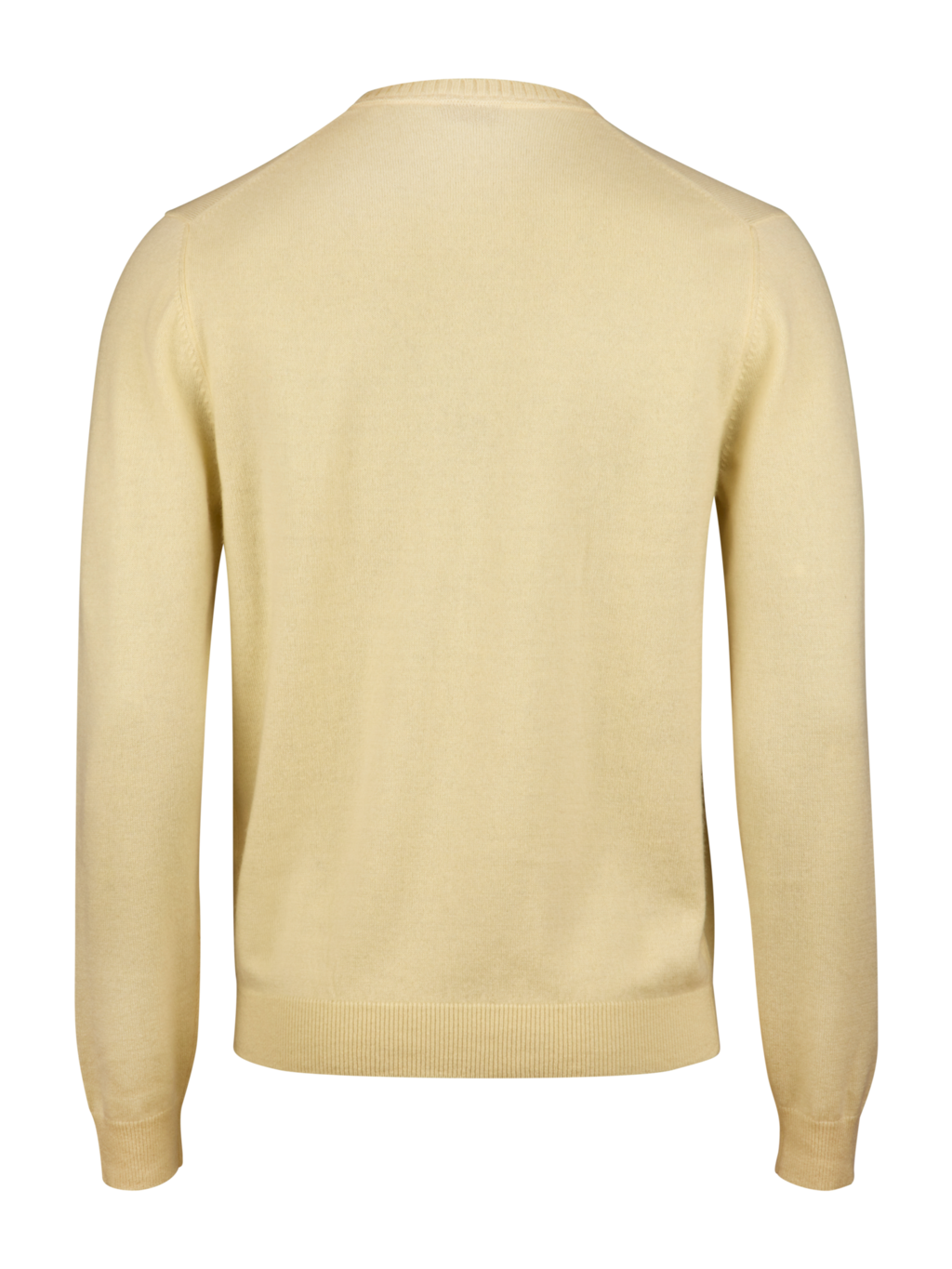 Stenströms Light yellow Cashmere Crew Neck