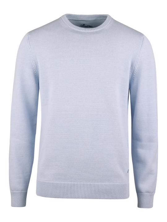 Light blue Crew Neck Sweater