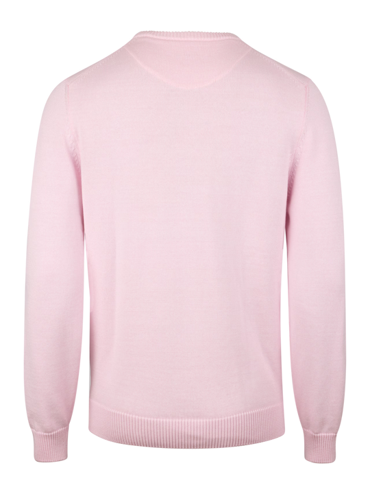 Light pink Crew Neck Sweater