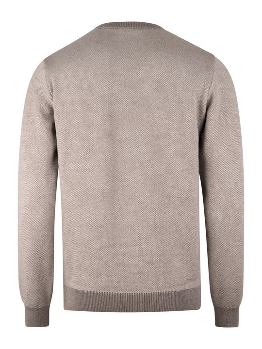 Stenströms Light Brown Merino Wool Sweater