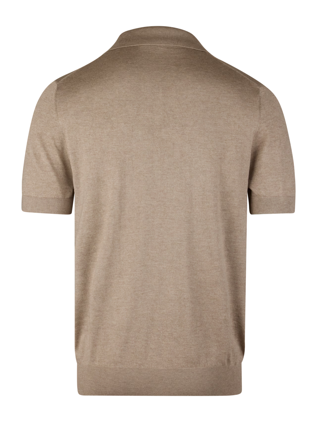 Stenströms Beige Silk/Cashmere Polo Shirt In Beige