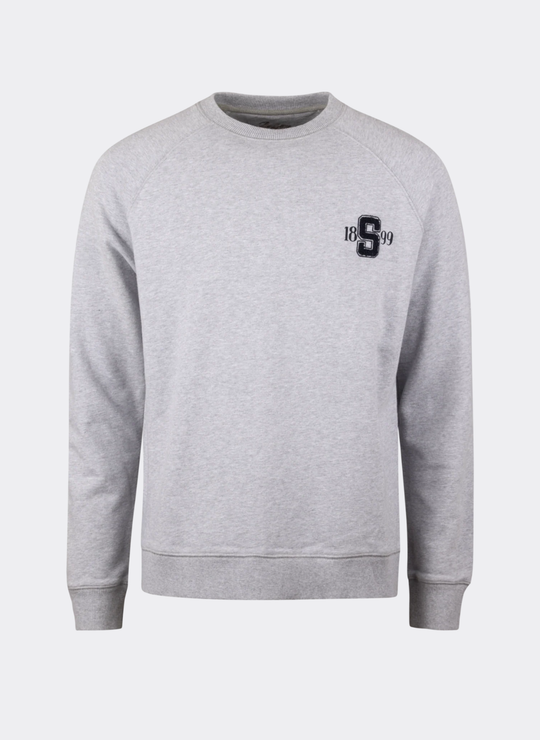 Light grey Crew Neck Sweatshirt