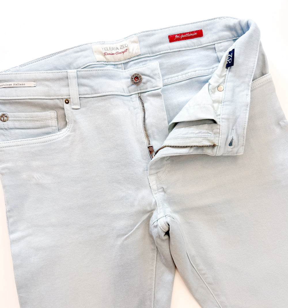 Teleria Zed Cobra Jean In Blu Ice