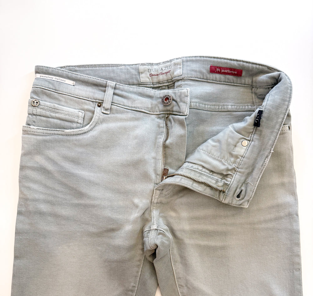 Teleria Zed Cobra Jean In Ardesia