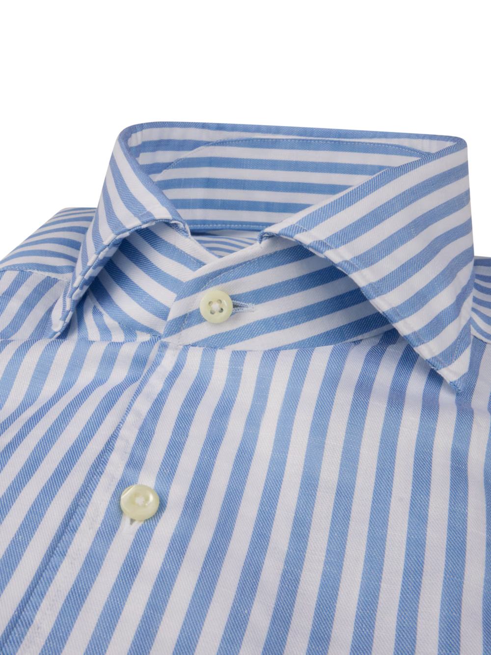 Stenstroms Blue Stripe Linen Shirt