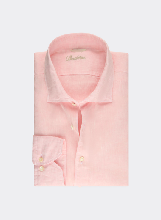 Stenströms Light Pink Linen Shirt
