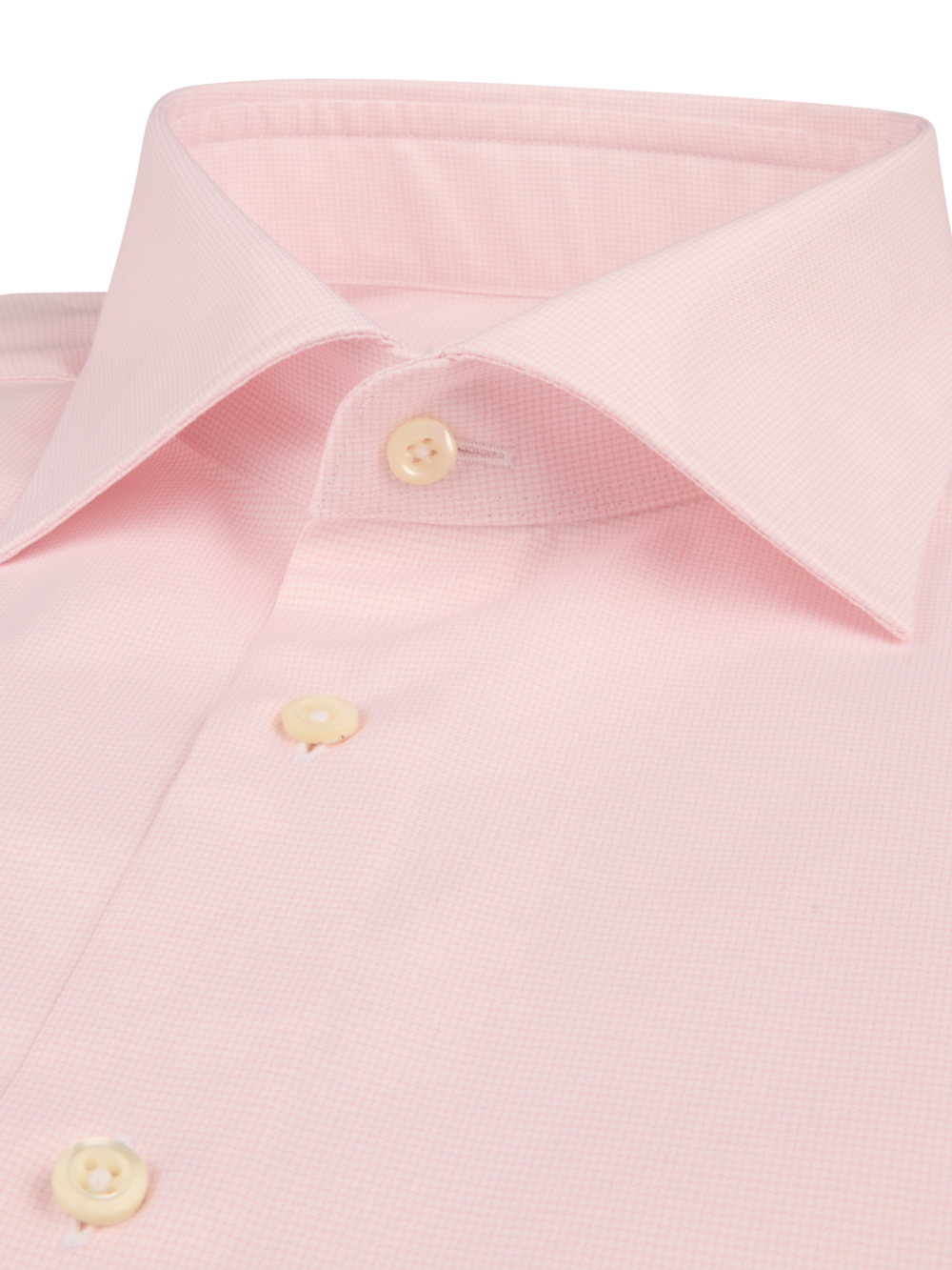 Stenströms Light pink Checked Twill Shirt