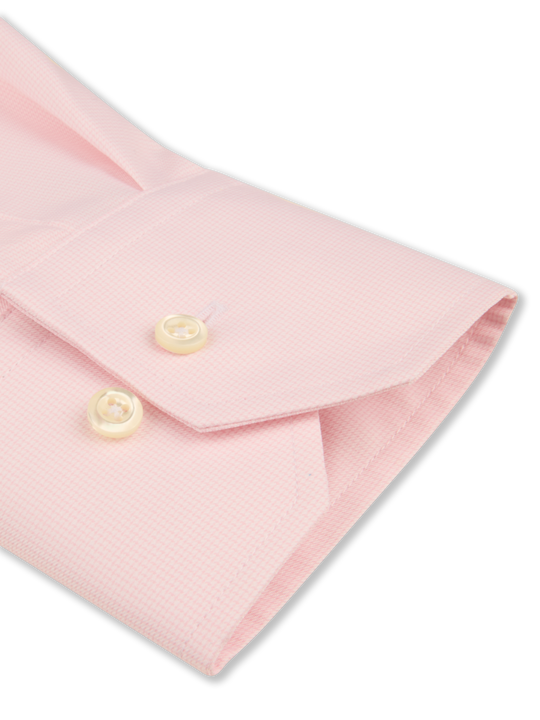 Stenströms Light pink Checked Twill Shirt