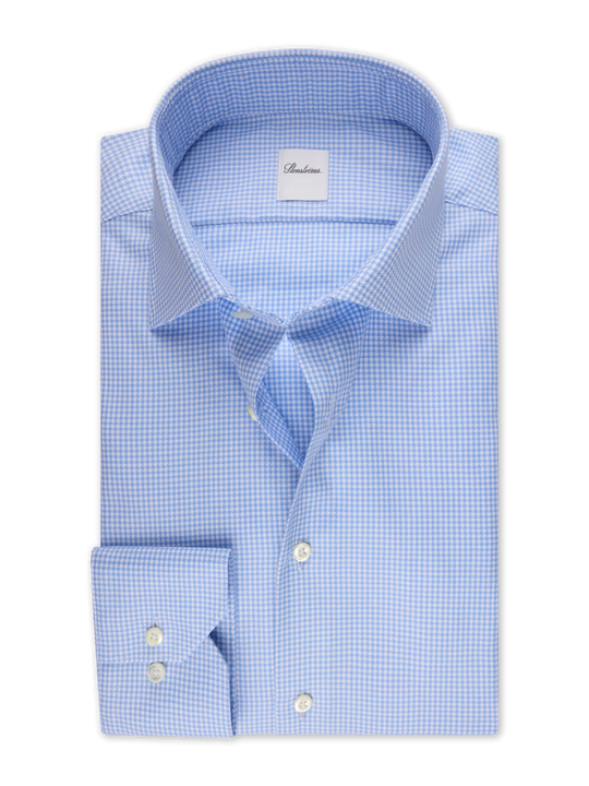 Blue Checked Oxford Shirt