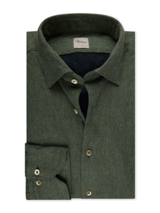 Green Flannel Shirt