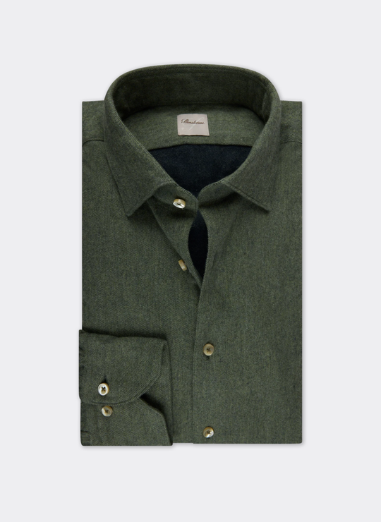Green Flannel Shirt