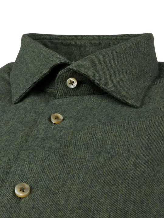 Green Flannel Shirt