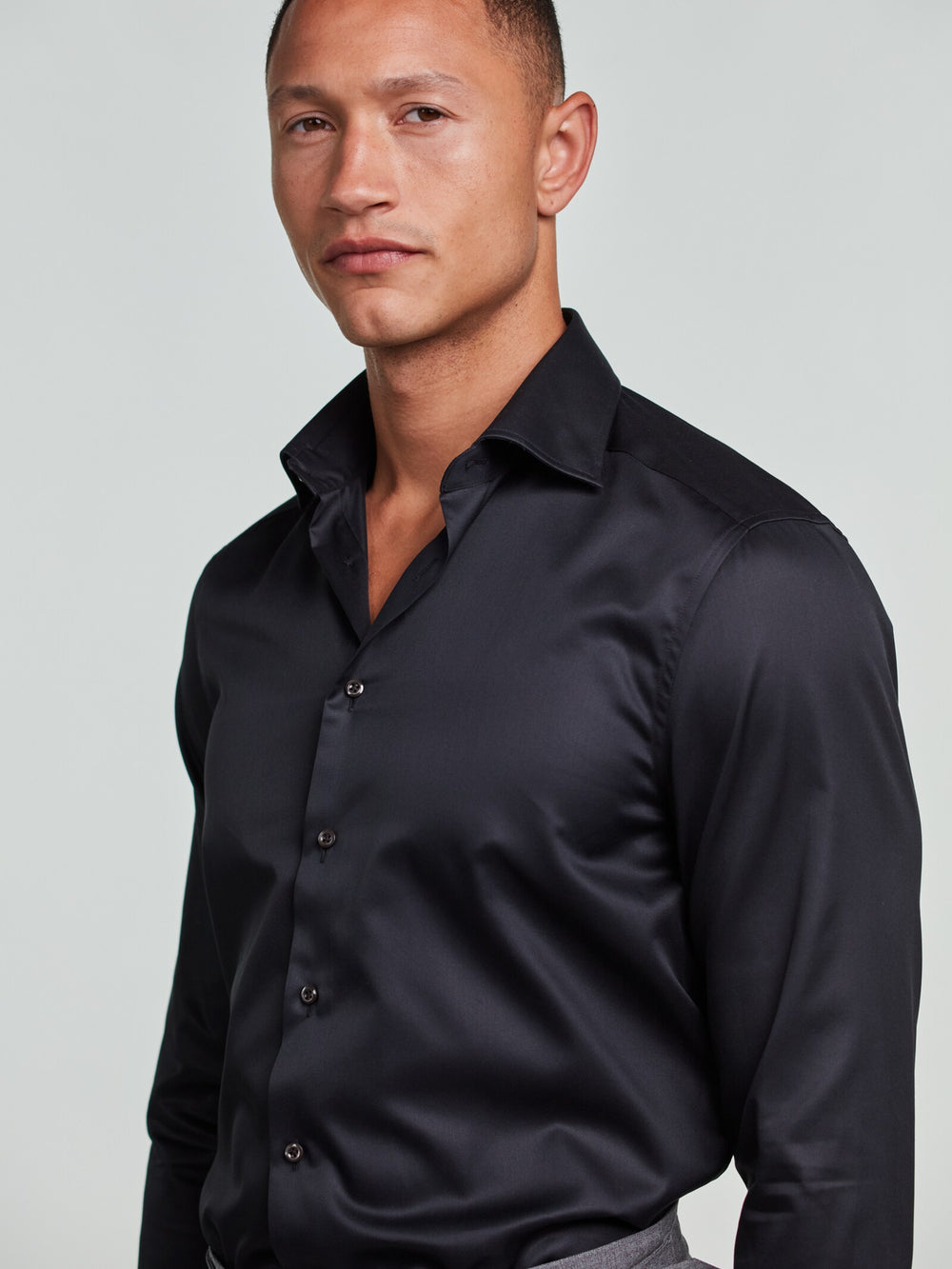 Black Twill Shirt