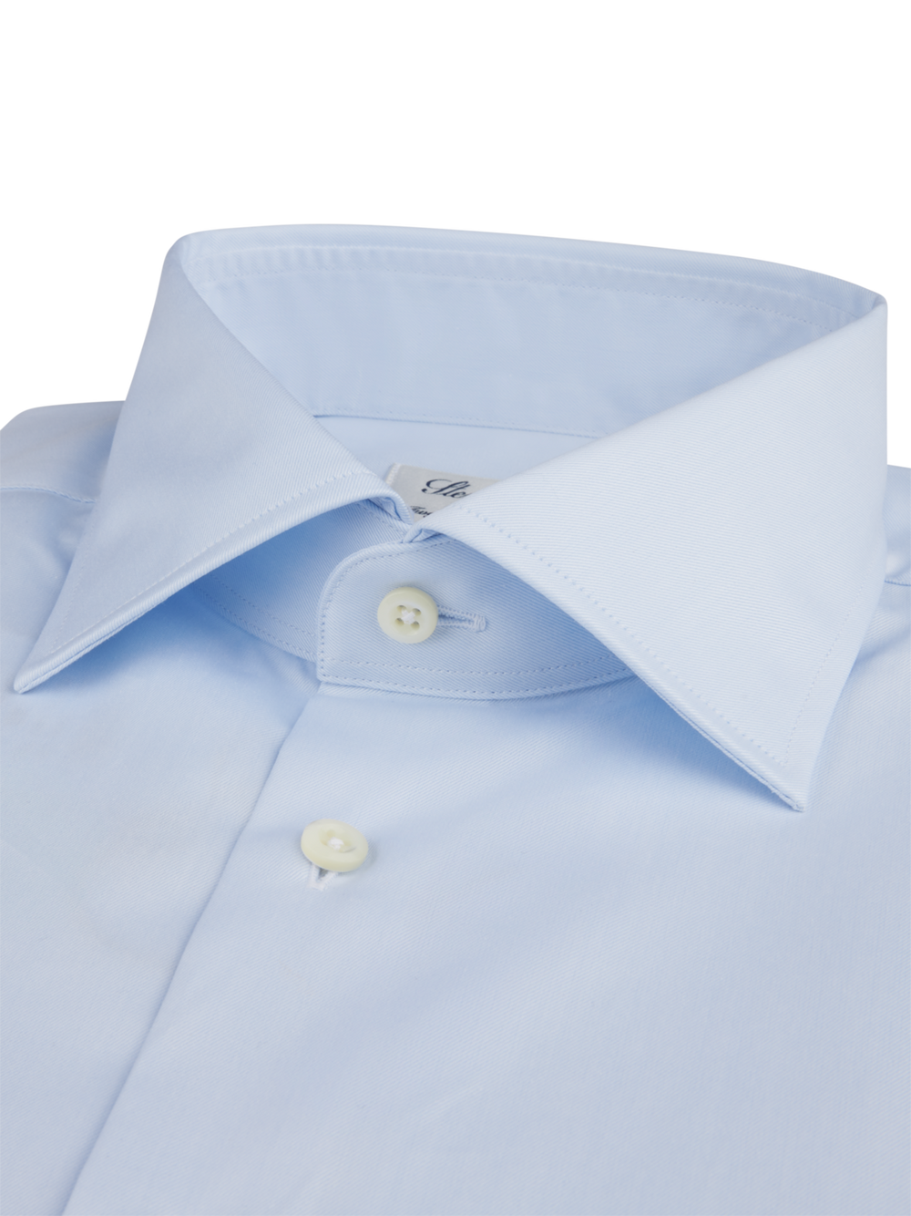 Light blue Twill Shirt with French Cuff