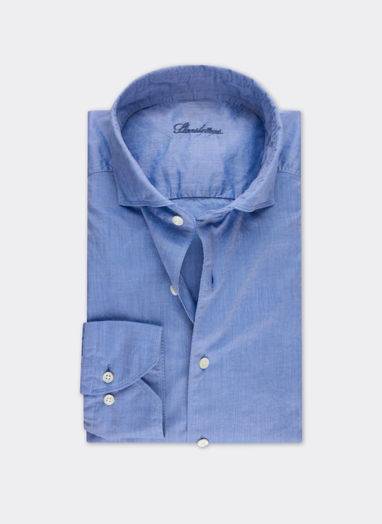 Blue Poplin Shirt