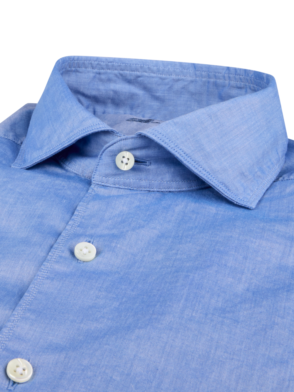 Blue Poplin Shirt