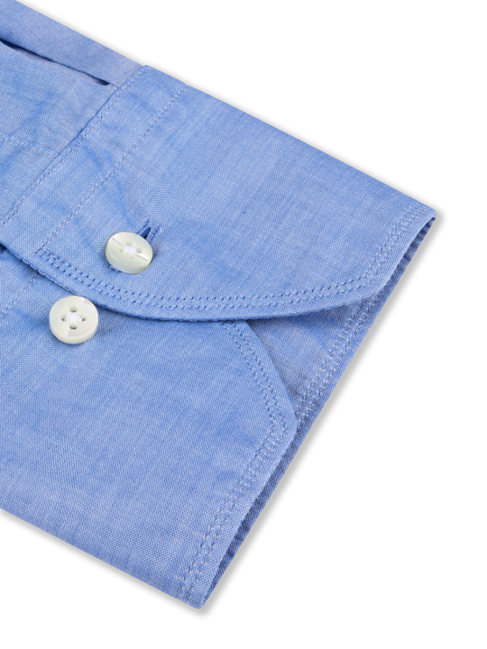 Blue Poplin Shirt