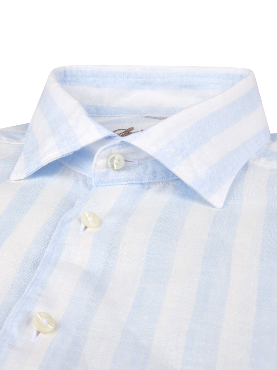 Light Blue Stripe Linen Shirt