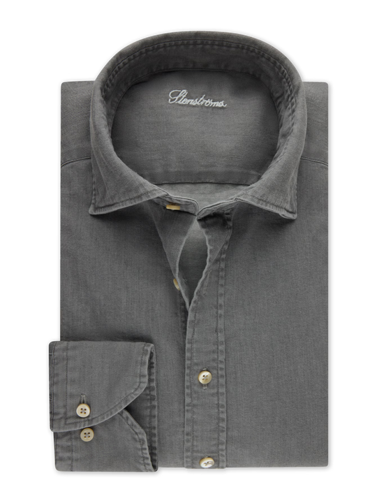 Grey Denim Shirt