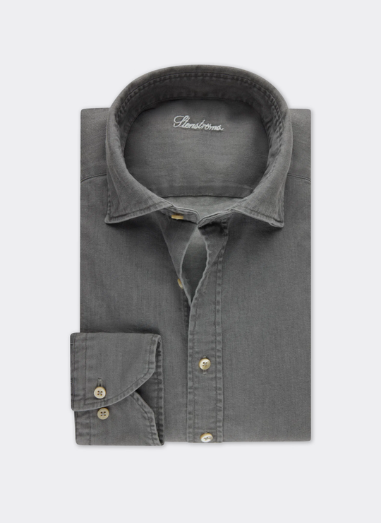 Grey Denim Shirt