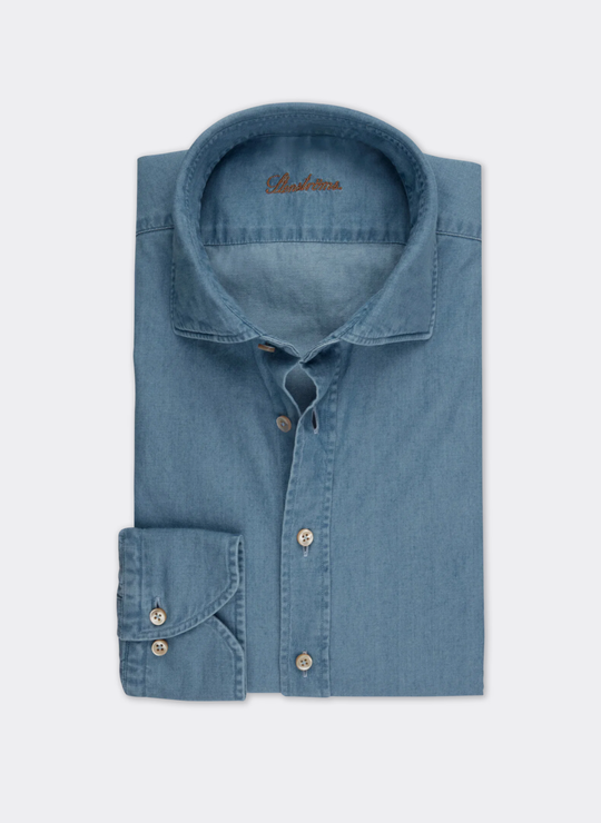 Blue Denim Shirt