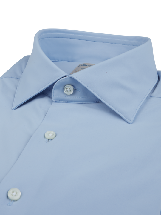 Stenströms Slimline Blue Jersey Shirt