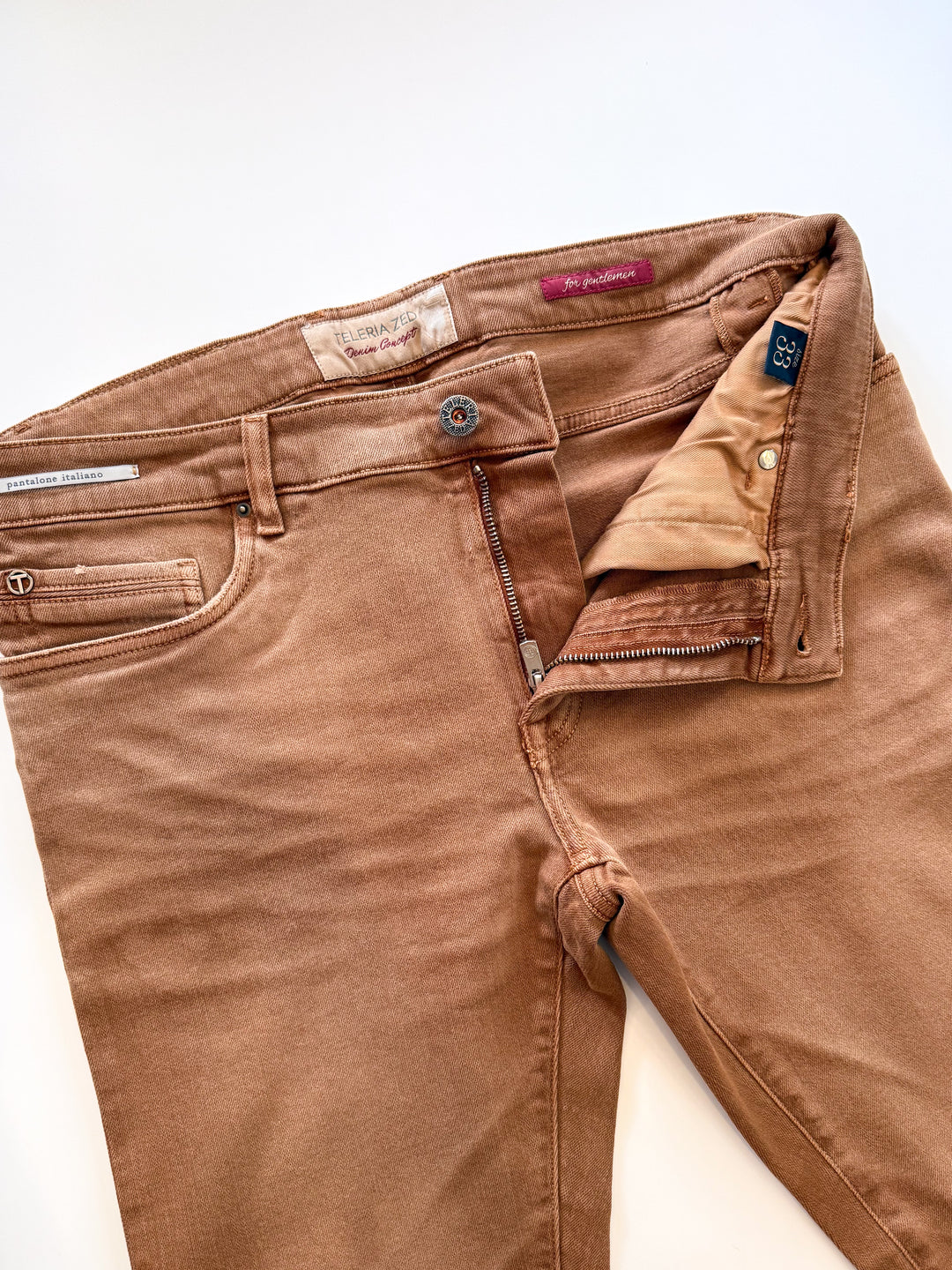 Teleria Zed Cobra Jean In Cognac