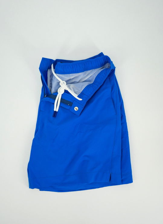 Mykonos Swim Trunk In Electric Blue