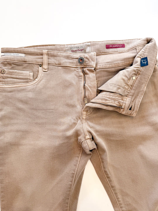 Teleria Zed Cobra Jean In Beige