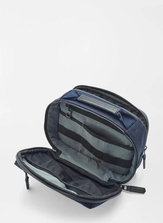 Peter Millar Pursuit Travel Kit In Navy