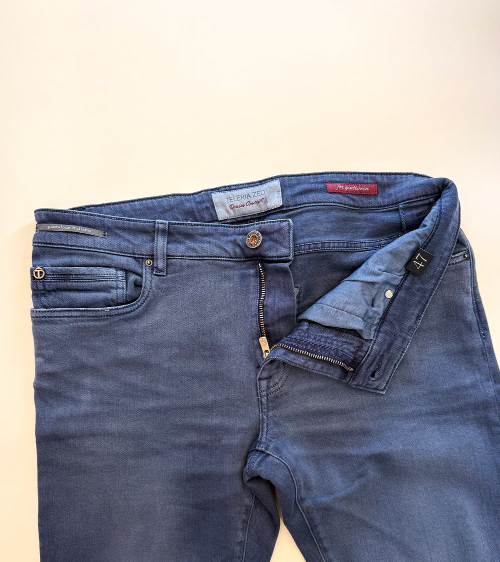 Teleria Zed Cobra Jean In Indaco