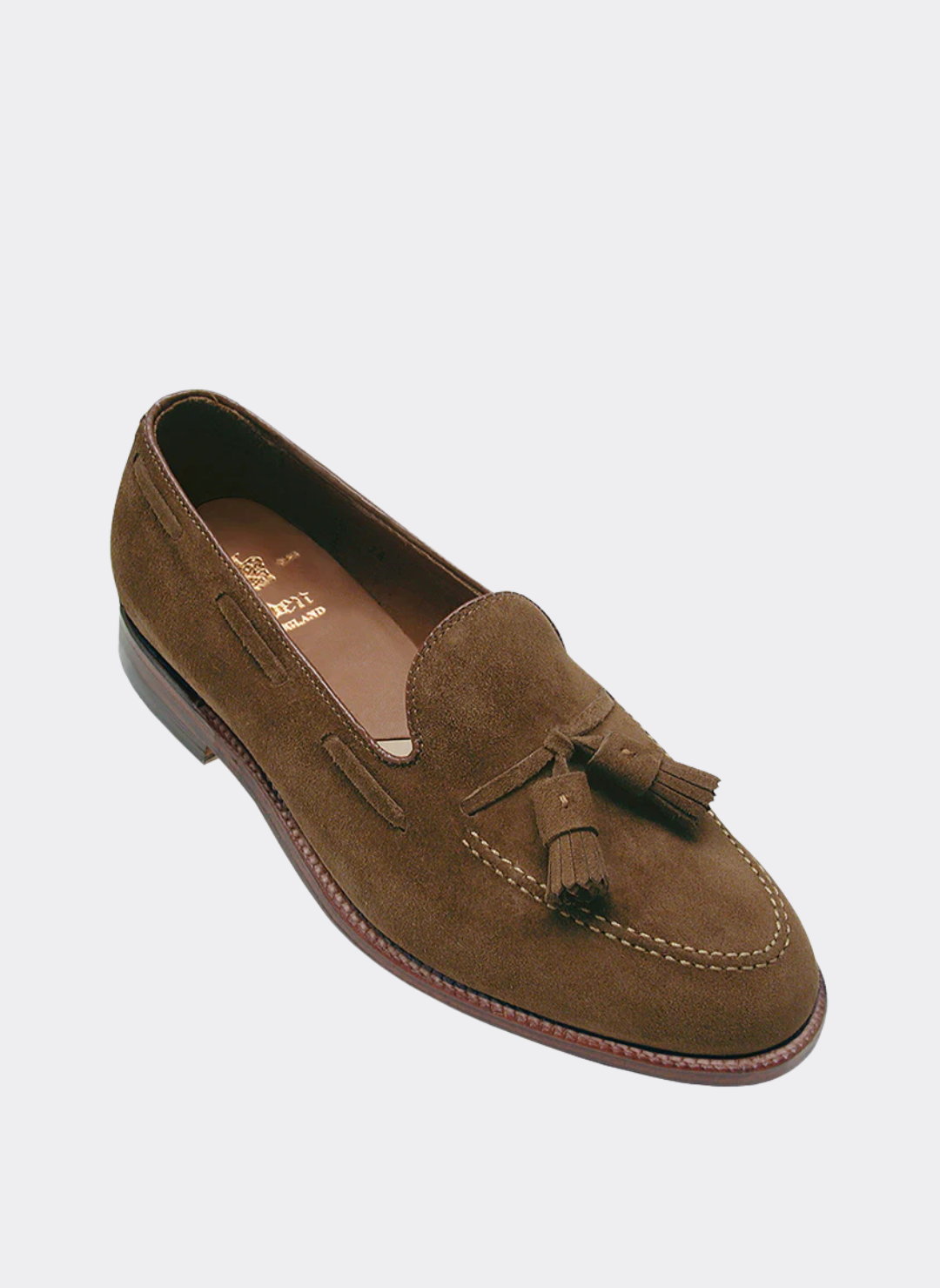 Alden Snuff Suede Tassel Loafer